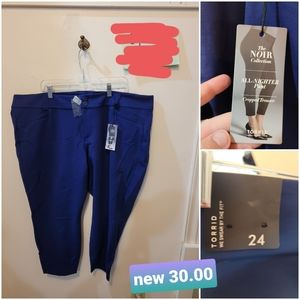 New torrid cropped pants